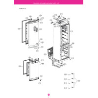 Запчасти для холодильника LG GA-M539ZMQZ